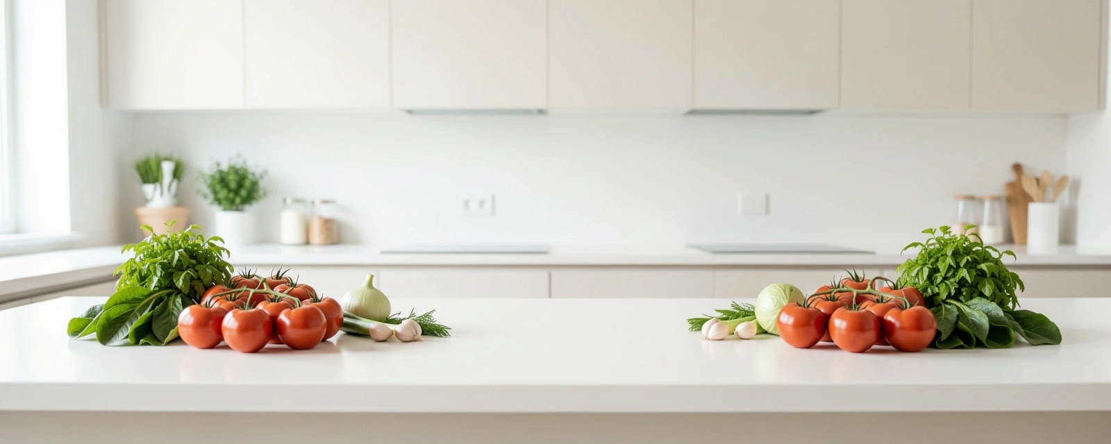 Cuisine saine et ingrédients frais