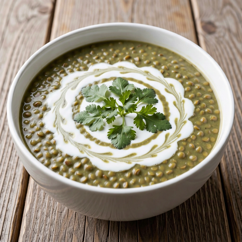 Soupe de lentilles au coco